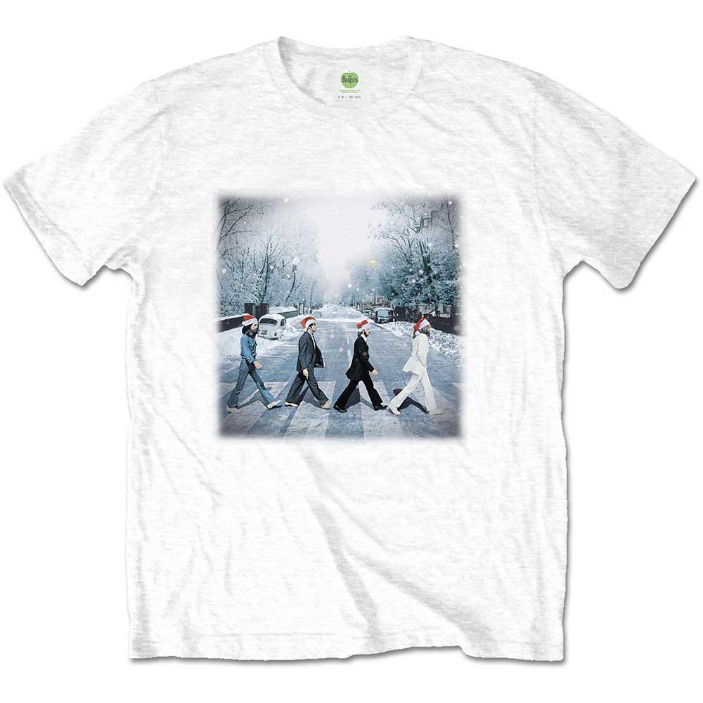The Beatles Abbey Christmas [T-Shirt] - Rock Band Apparel