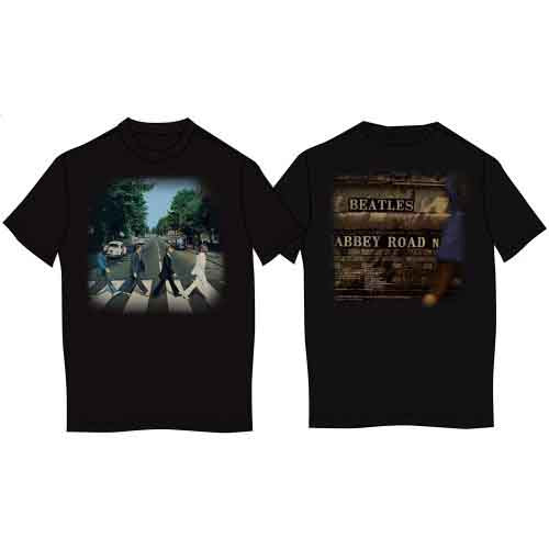 The Beatles Abbey Road [T-Shirt] Black