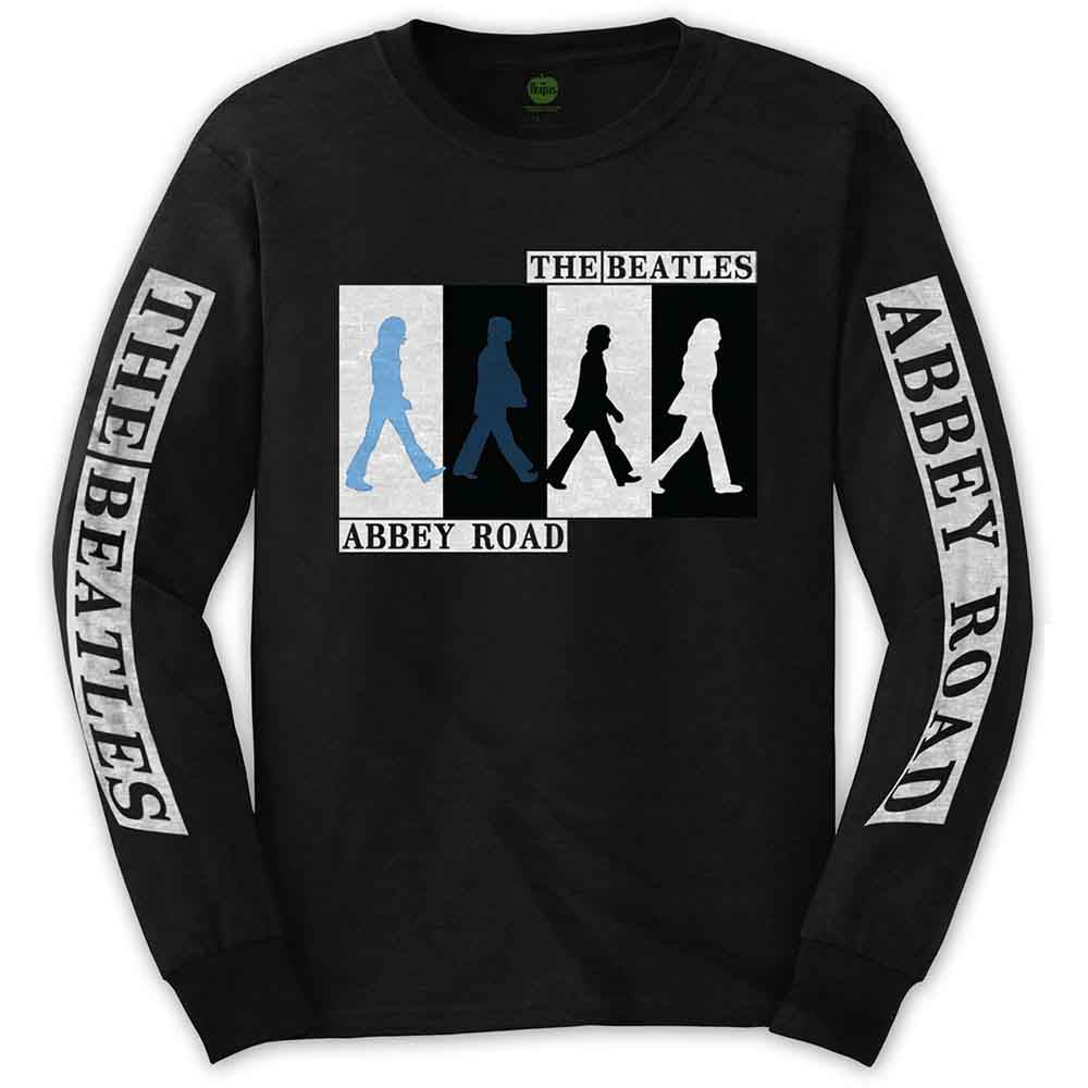 The Beatles Abbey Road Colours Crossing [T-Shirt] - Rock Band Apparel