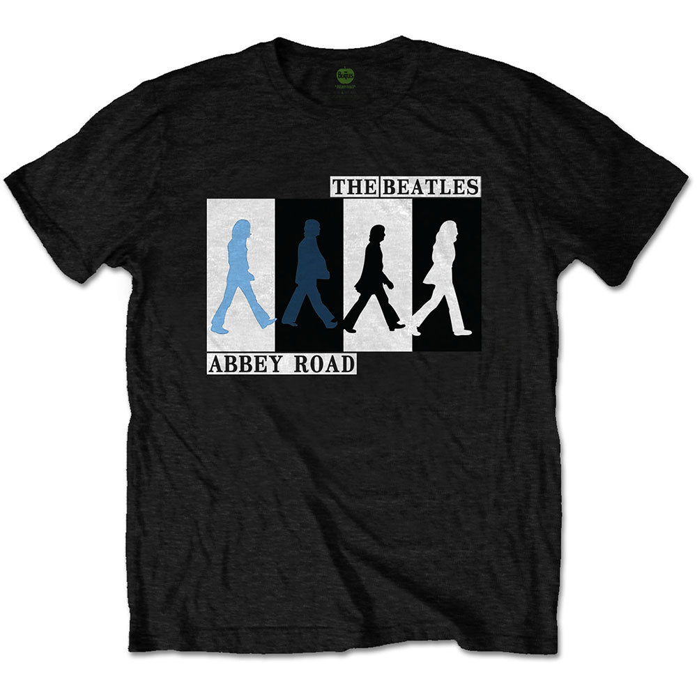 The Beatles Abbey Road Colours Crossing [T-Shirt] - Rock Band Apparel