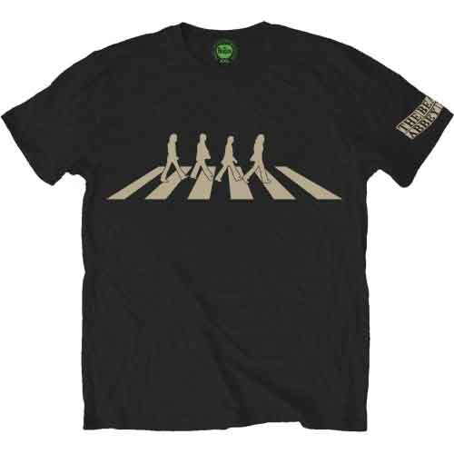 The Beatles Abbey Road Silhouette [T-Shirt] - Rock Band Apparel
