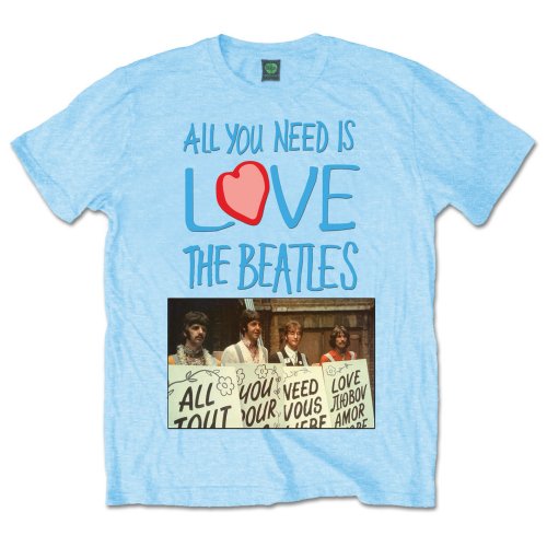 The Beatles All you need is love Play Cards [T-Shirt] - Rock Band Apparel
