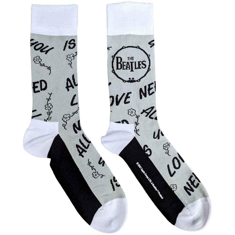 The Beatles AYNIL & Drum [Socks] - Rock Band Apparel