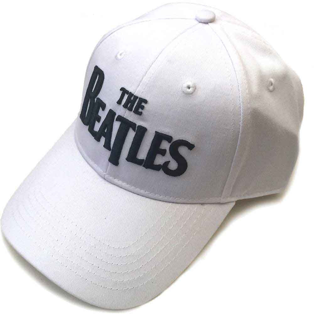 The Beatles Black Drop T Logo [Hat] - Rock Band Apparel