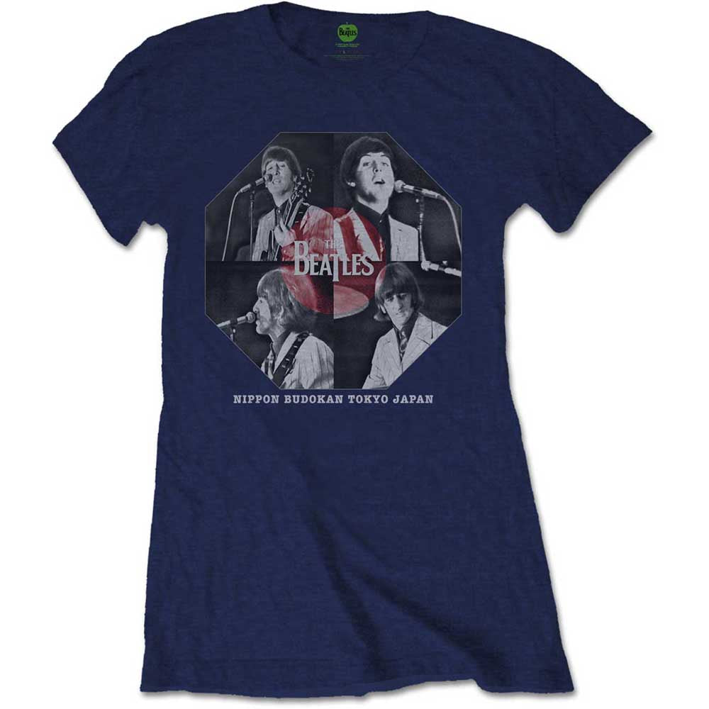 The Beatles Budokan Octagon [T-Shirt] - Rock Band Apparel