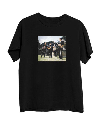 Bravado The Beatles Color Revolver Photo Black Unisex SS Tee [T-Shirt] - Rock Band Apparel