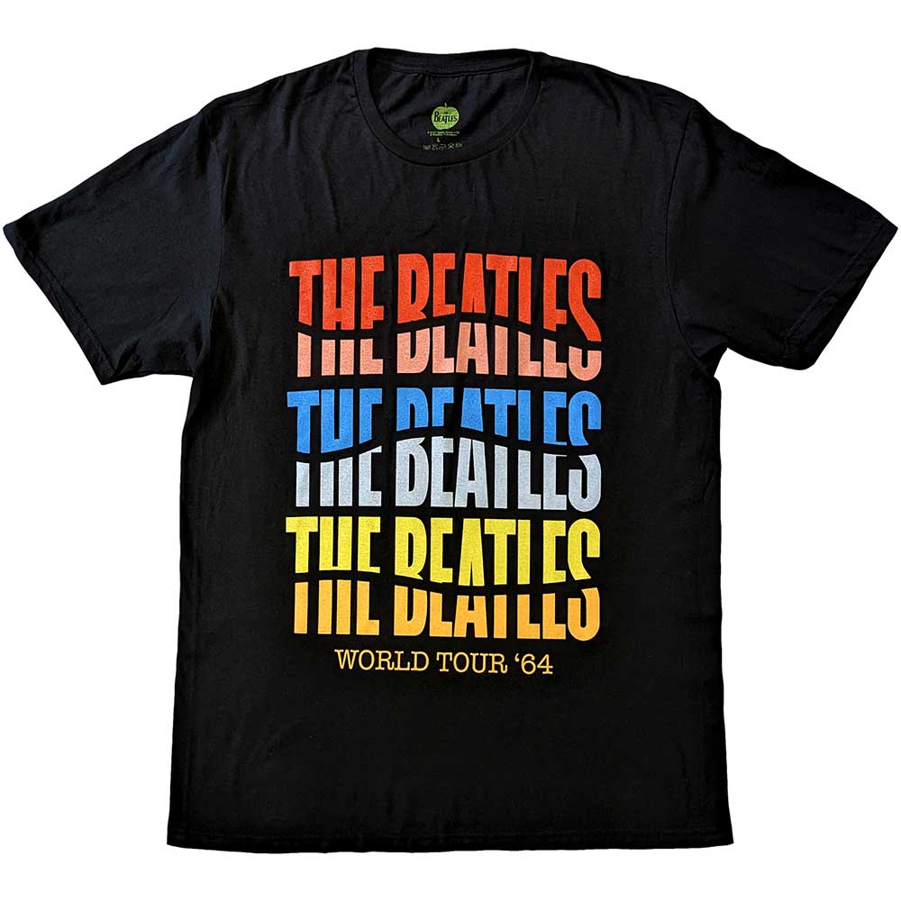 The Beatles Colour Wave [T-Shirt] - Rock Band Apparel