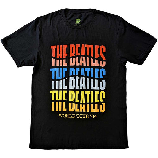 The Beatles Colour Wave [T-Shirt] - Rock Band Apparel