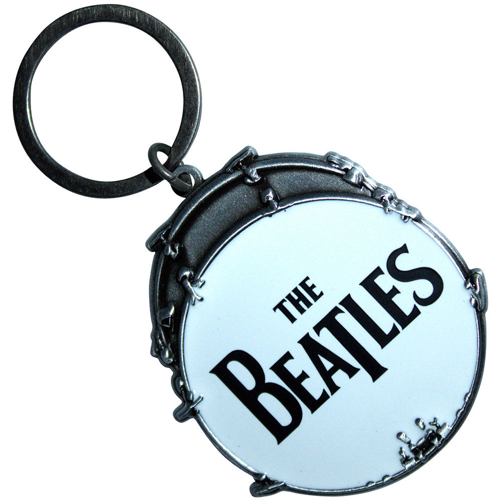 The Beatles Drop T Drum [Keychain] - Rock Band Apparel