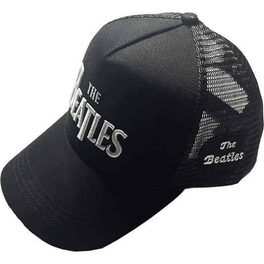 The Beatles Drop T Logo & Apple [Hat] - Rock Band Apparel