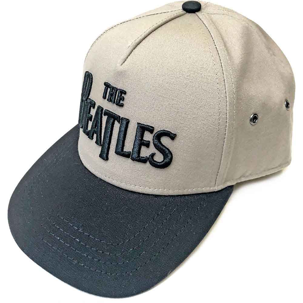 The Beatles Drop T Logo [Hat] - Rock Band Apparel