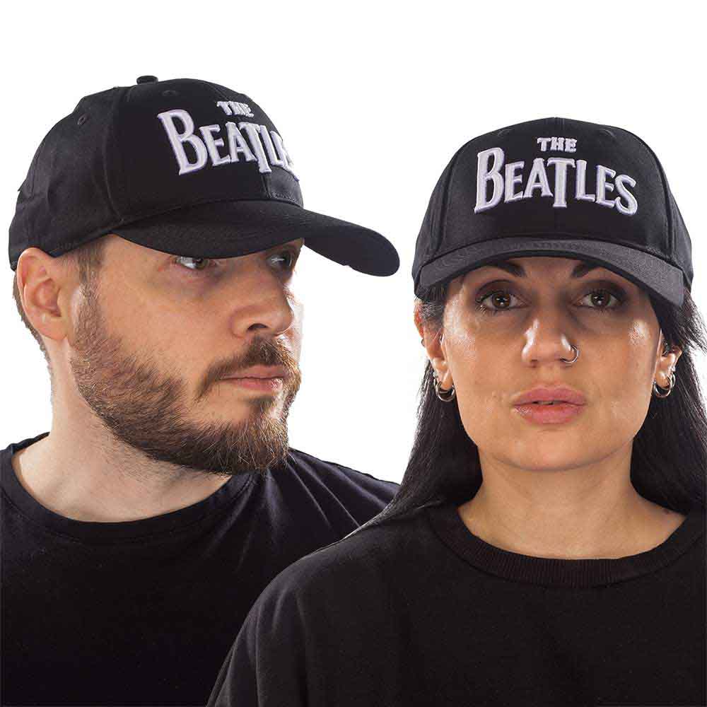 The Beatles Drop T Logo [Hat] - Rock Band Apparel