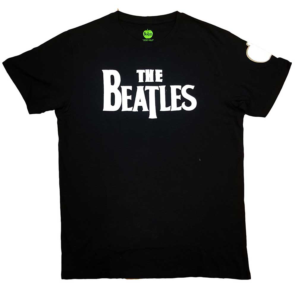 The Beatles Drop T Logo [T-Shirt] - Rock Band Apparel