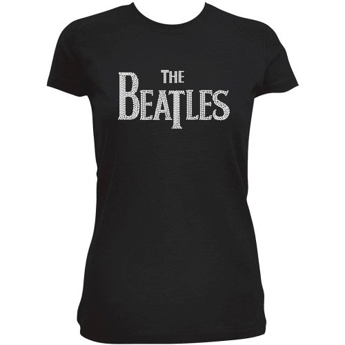 The Beatles Drop T Logo [T-Shirt] - Rock Band Apparel