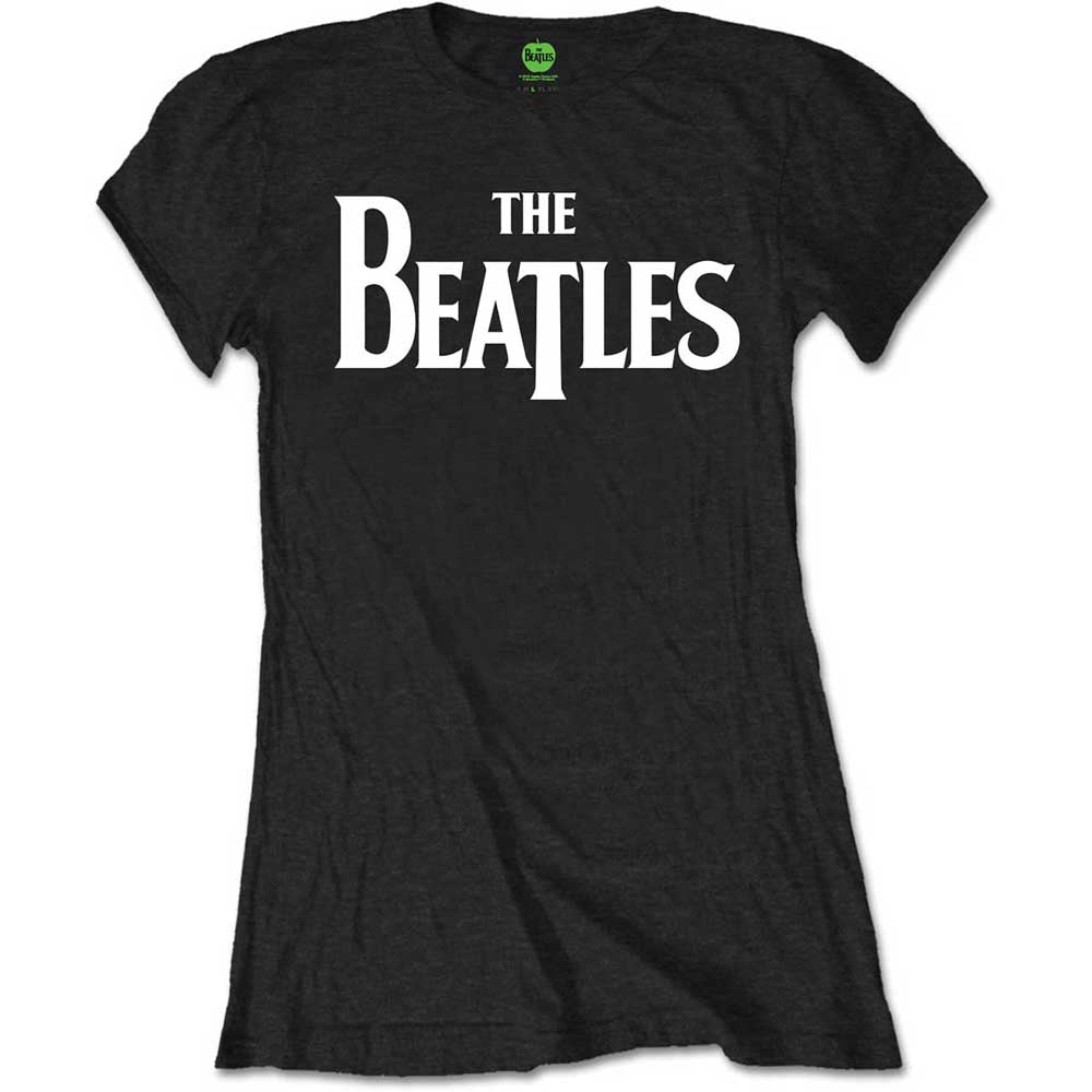 The Beatles Drop T Logo [T-Shirt] Black