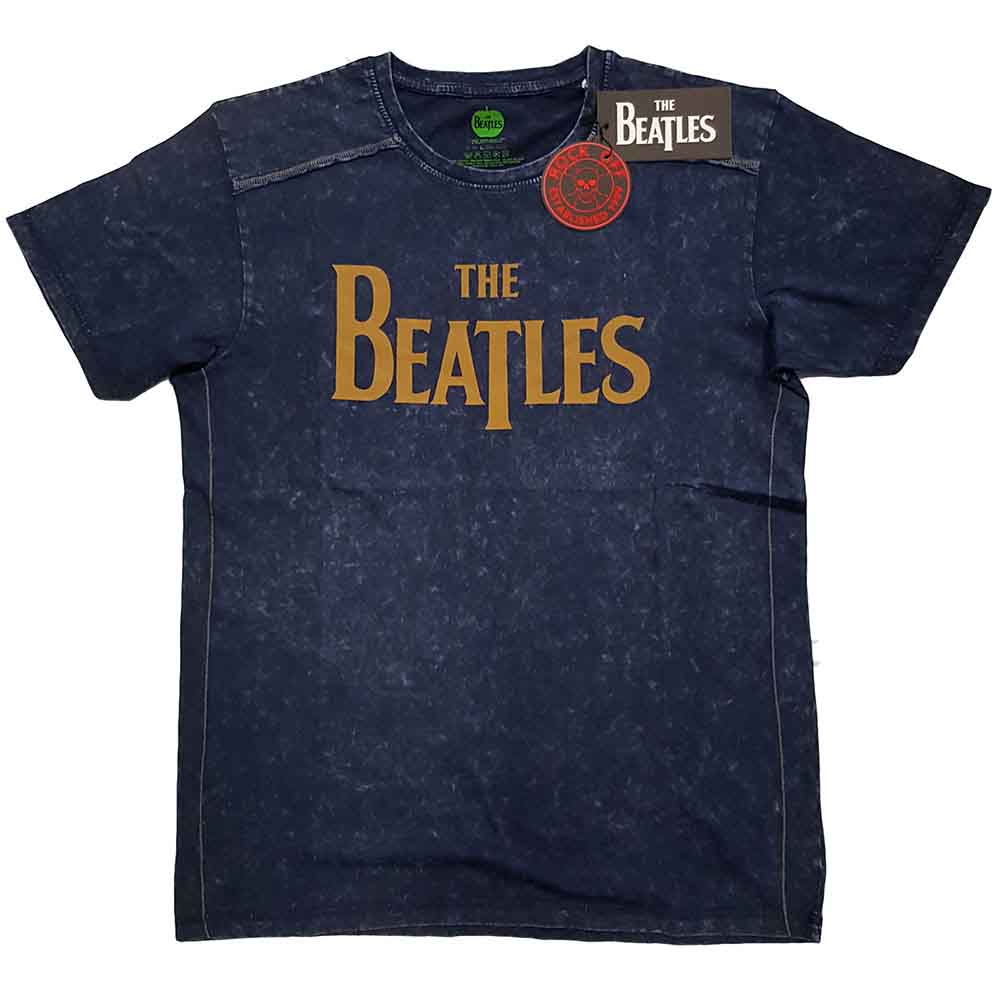 The Beatles Drop T Logo [T-Shirt] - Rock Band Apparel