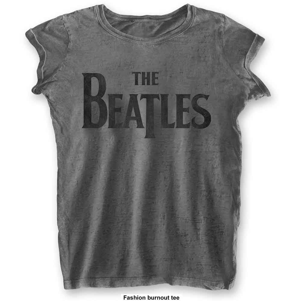 The Beatles Drop T Logo [T-Shirt] - Rock Band Apparel