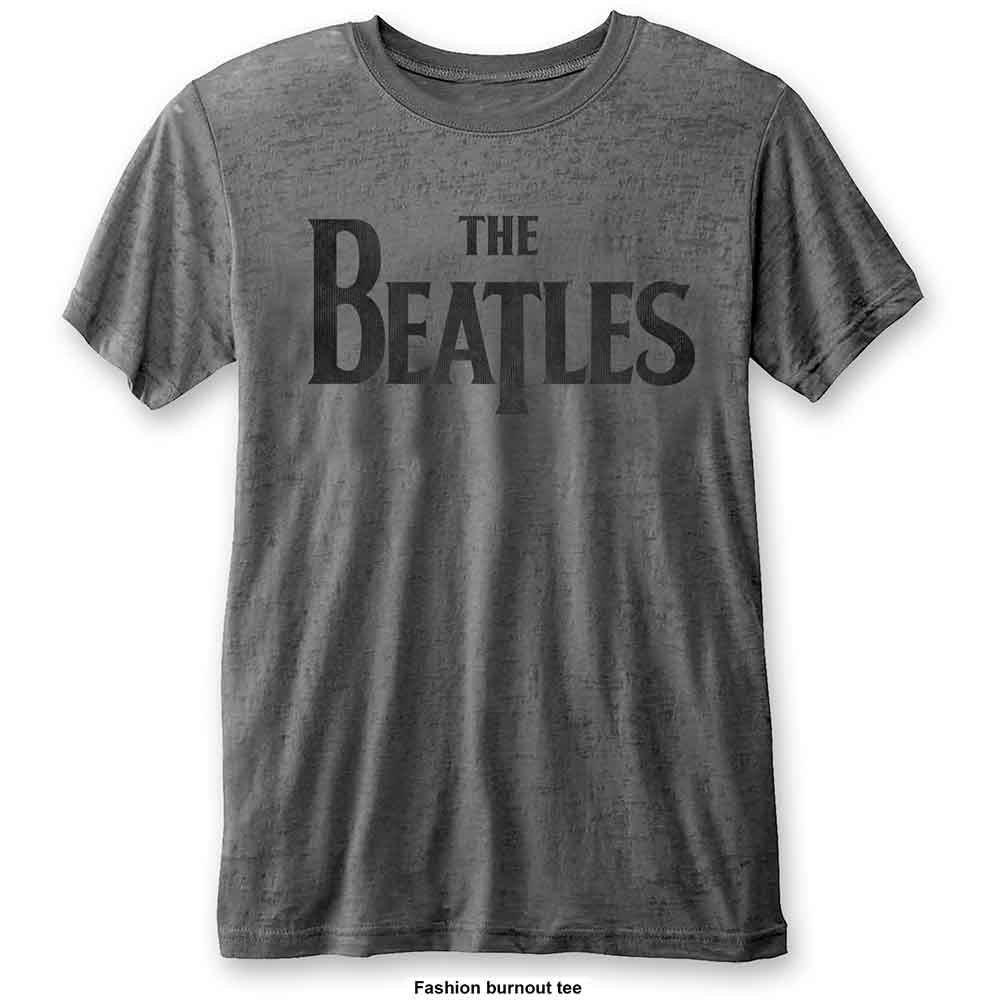 The Beatles Drop T Logo [T-Shirt] - Rock Band Apparel