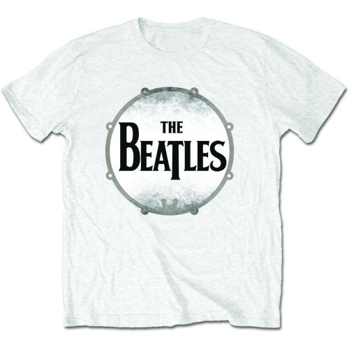 The Beatles Drum Skin [T-Shirt] White