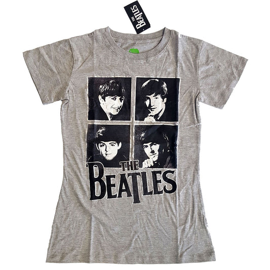 The Beatles Framed Faces [T-Shirt] - Rock Band Apparel