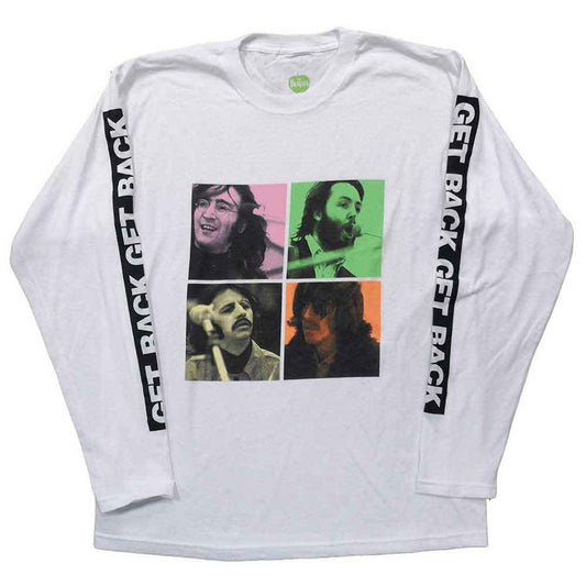 The Beatles Get Back Studio Shots [T-Shirt] - Rock Band Apparel