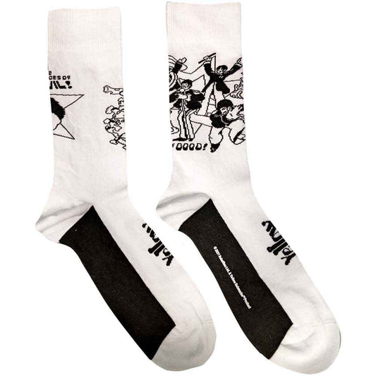 The Beatles Good V Evil [Socks] White