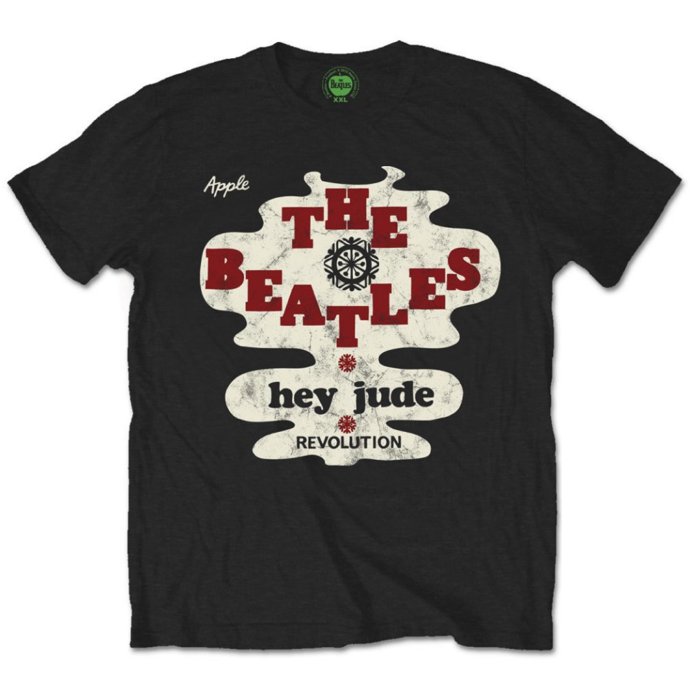 The Beatles Hey Jude/Revolution [T-Shirt] - Rock Band Apparel