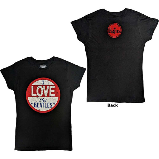 The Beatles I Love The Beatles [T-Shirt] - Rock Band Apparel