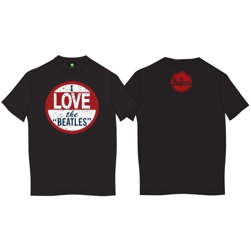 The Beatles I Love The Beatles [T-Shirt] Black