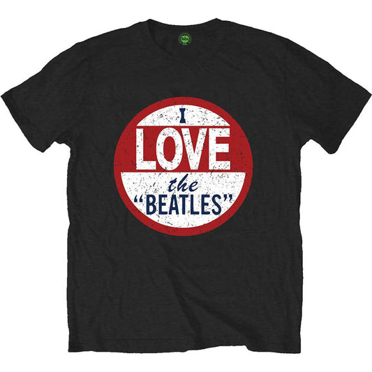 The Beatles I love The Beatles [T-Shirt] - Rock Band Apparel