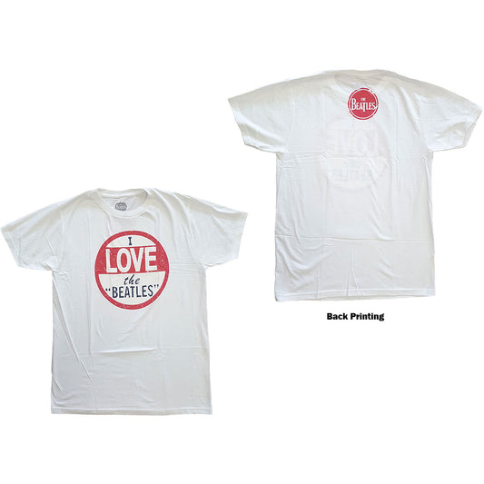 The Beatles I Love The Beatles [T-Shirt] - Rock Band Apparel