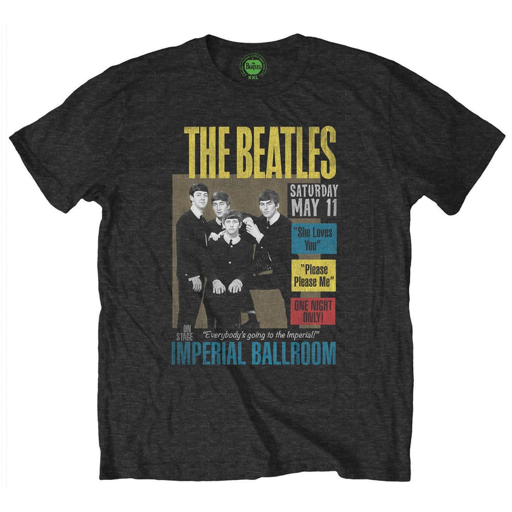 The Beatles Imperial Ballroom [T-Shirt] Black