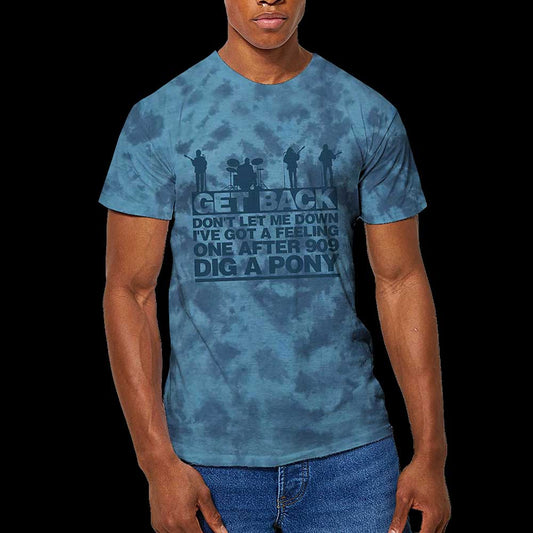The Beatles Let it Be Songs [T-Shirt] - Rock Band Apparel