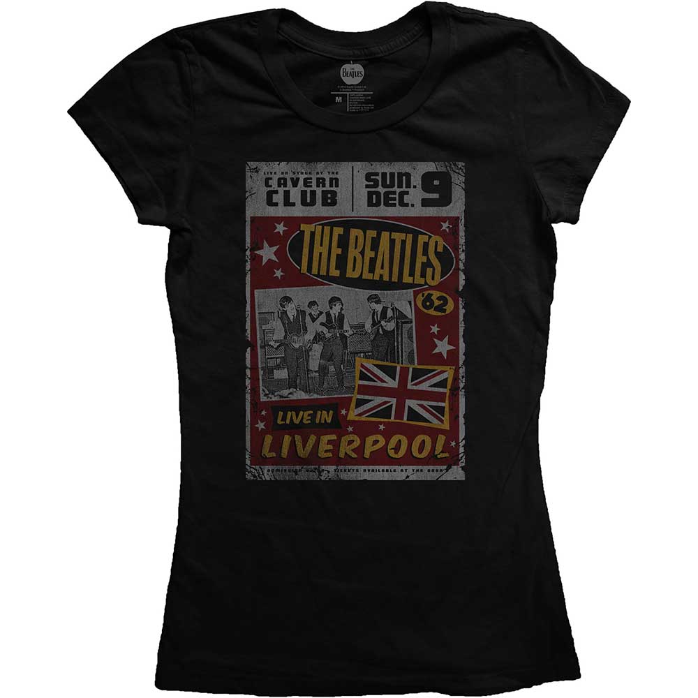 The Beatles Live in Liverpool [T-Shirt] - Rock Band Apparel