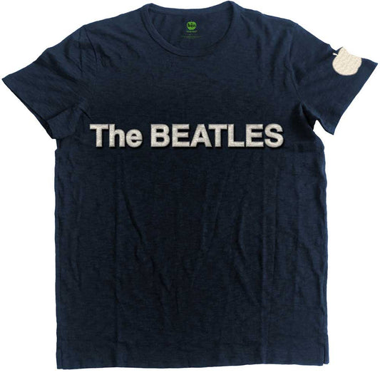The Beatles Logo & Apple [T-Shirt] - Rock Band Apparel