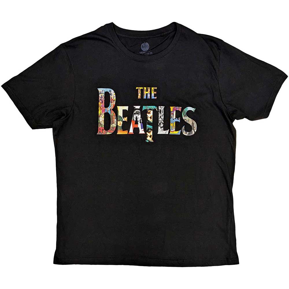 The Beatles Logo Treatment [T-Shirt] - Rock Band Apparel