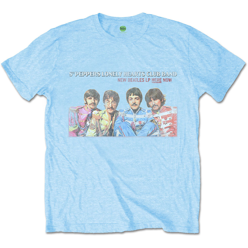 The Beatles LP Here Now [T-Shirt] Blue