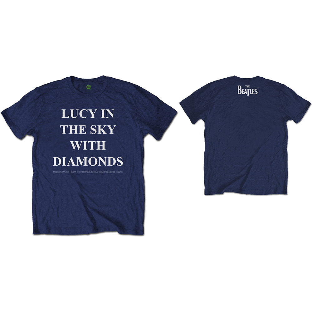 The Beatles Lucy in the sky with diamonds [T-Shirt] Blue