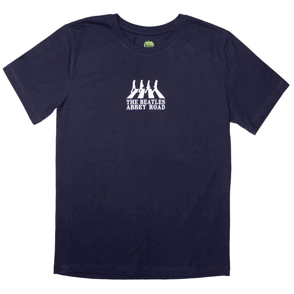 The Beatles Mini Abbey Road Crossing Silhouette [T-Shirt] Blue