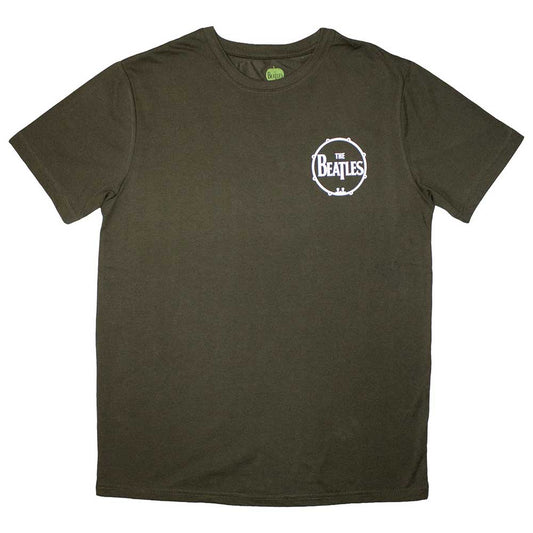 The Beatles Mini Drum Logo [T-Shirt] Green