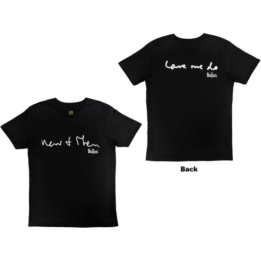 The Beatles Now & Then [T-Shirt] Black
