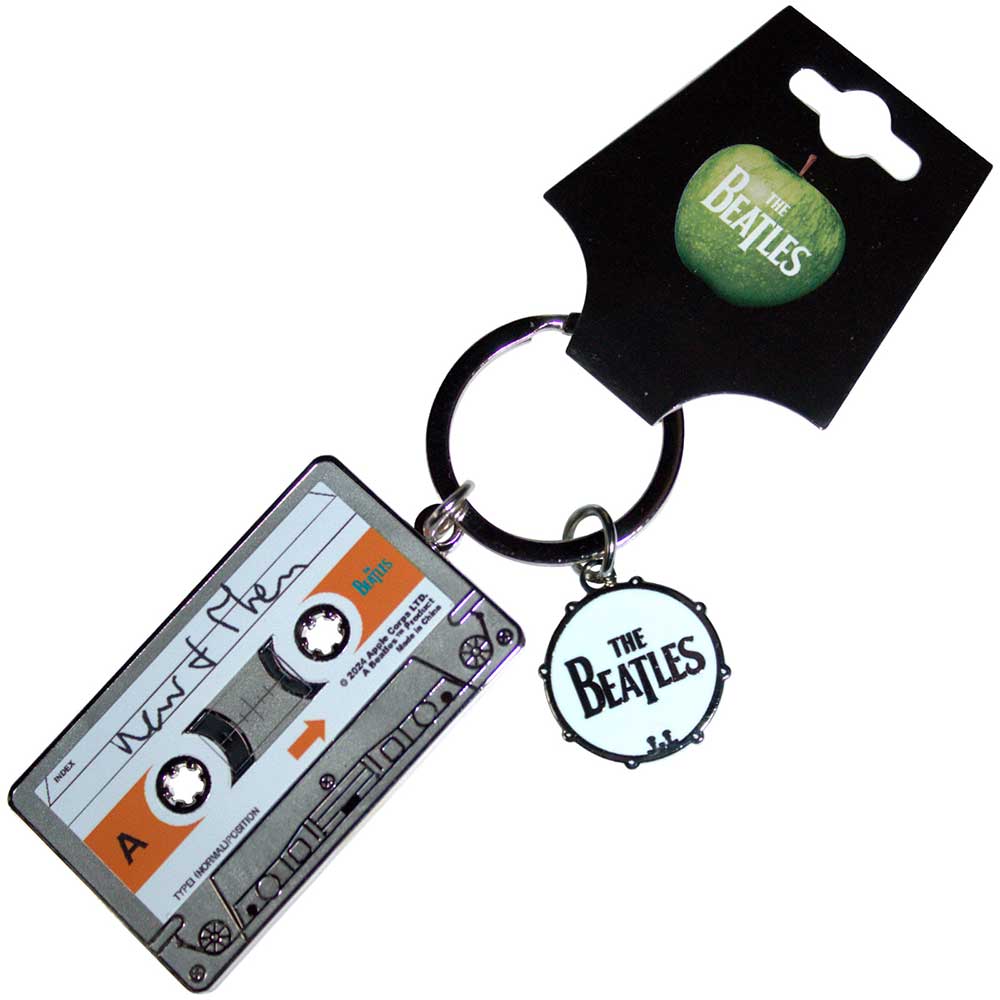 The Beatles Now & Then Cassette [Keychain] - Rock Band Apparel