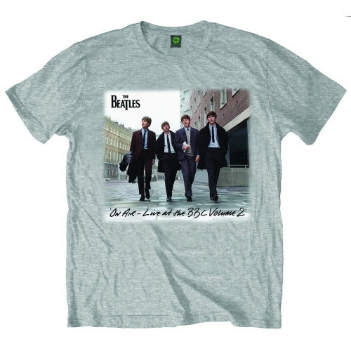 The Beatles On Air [T-Shirt] Grey
