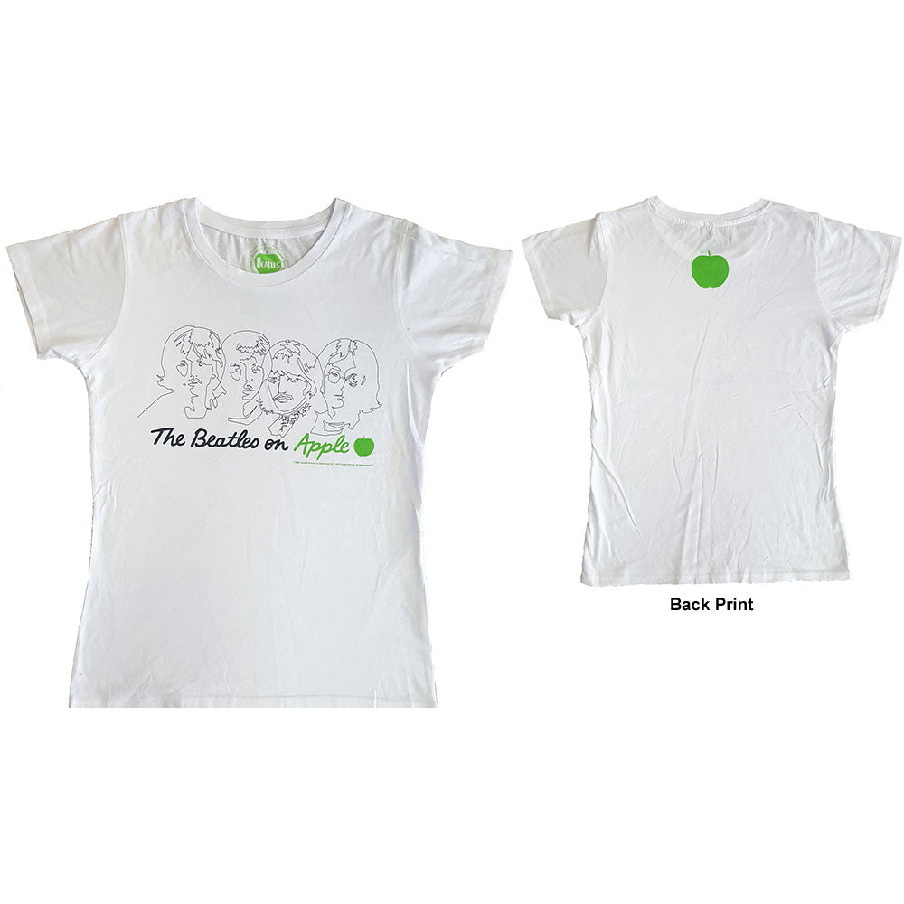 The Beatles On Apple [T-Shirt] - Rock Band Apparel