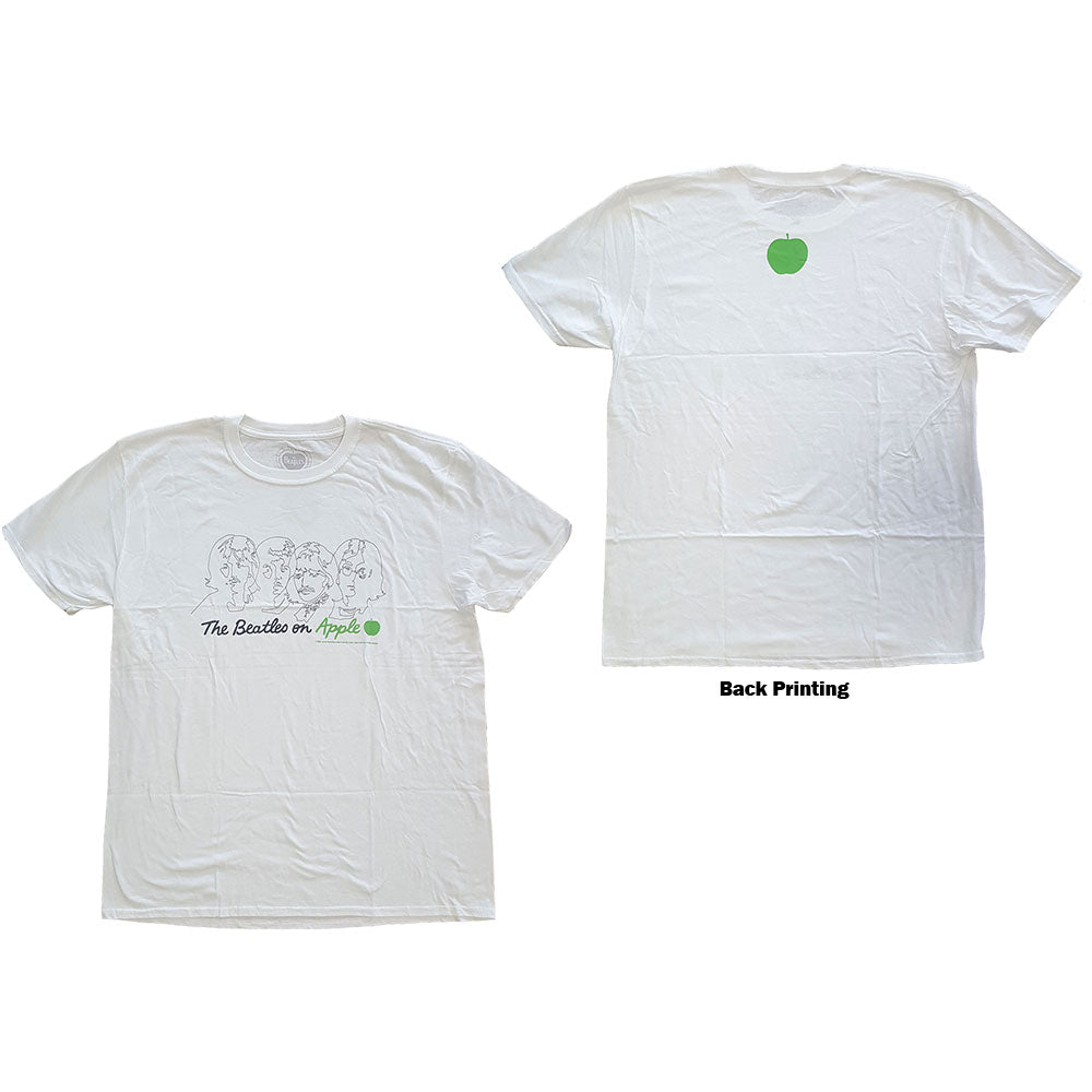 The Beatles On Apple [T-Shirt] - Rock Band Apparel