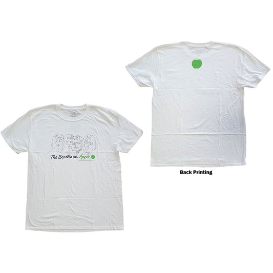 The Beatles On Apple [T-Shirt] - Rock Band Apparel