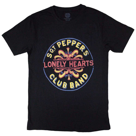 The Beatles Painted Pepper [T-Shirt] Black