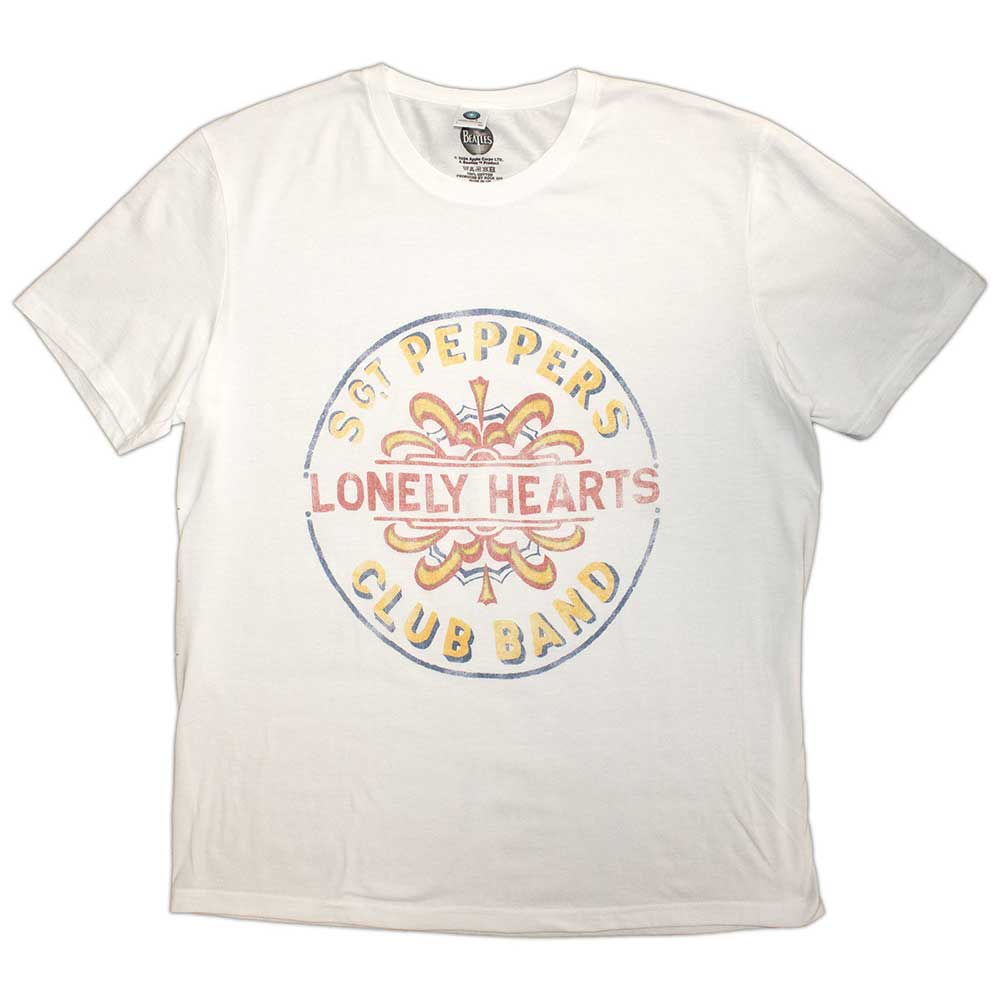 The Beatles Painted Pepper [T-Shirt] White