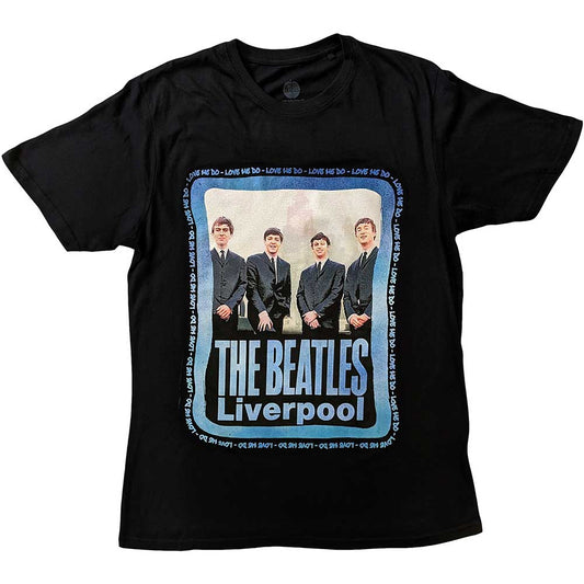 The Beatles Pier Head Frame [T-Shirt] - Rock Band Apparel