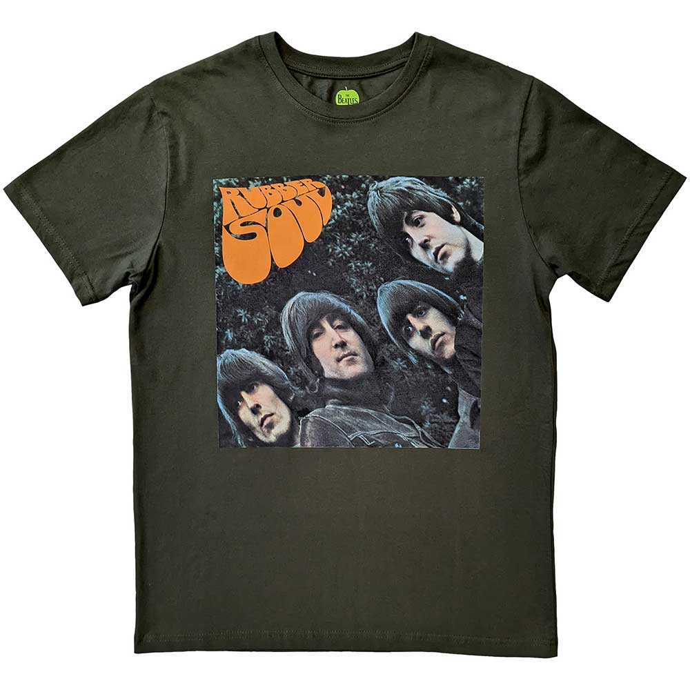 The Beatles Rubber Soul Album Cover [T-Shirt] Green